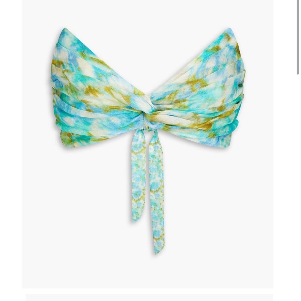 NWT!  Zimmermann Colorful Tie-Front Top AU size 3 = US 10